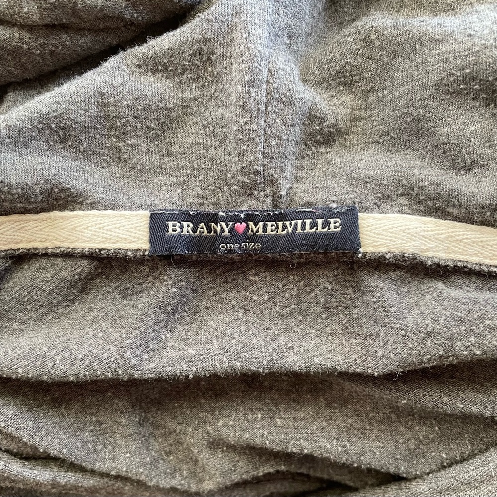 Brandy Melville Drawstring Pullover With Pocket - image 3